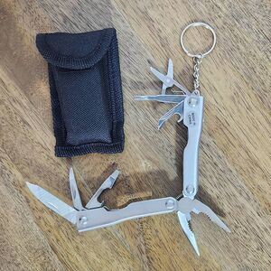 Multitool Keychain with Pliers, Screwdriver, Scissors NEW Men's Christmas Gift